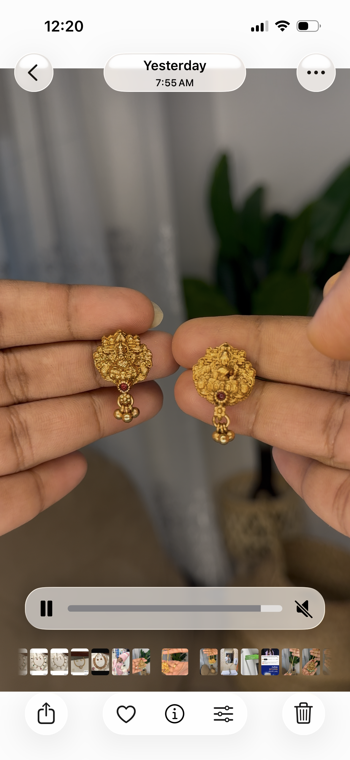 Antique Devi Short Haram Set