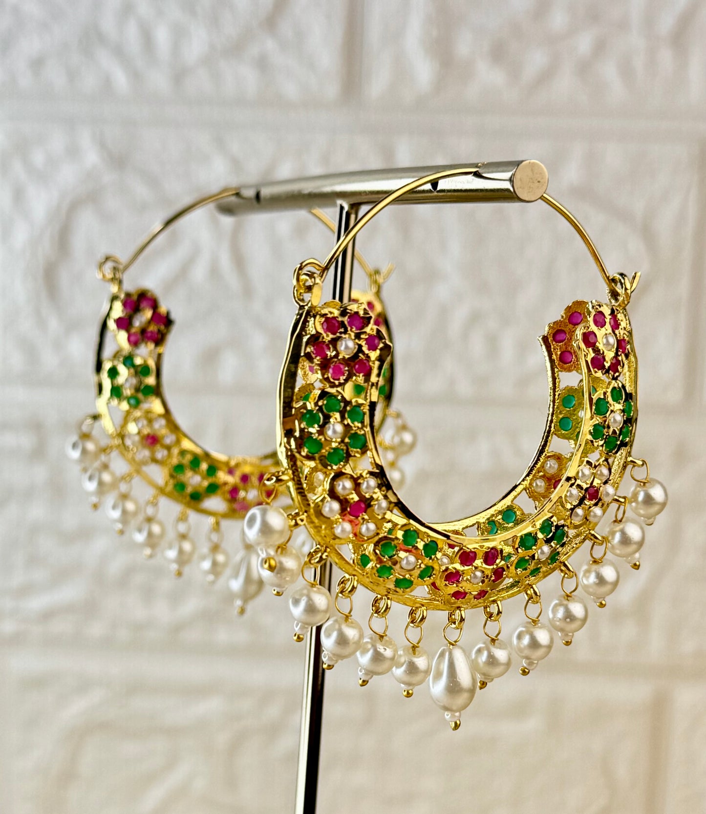 Rajasthani Hoop Earrings