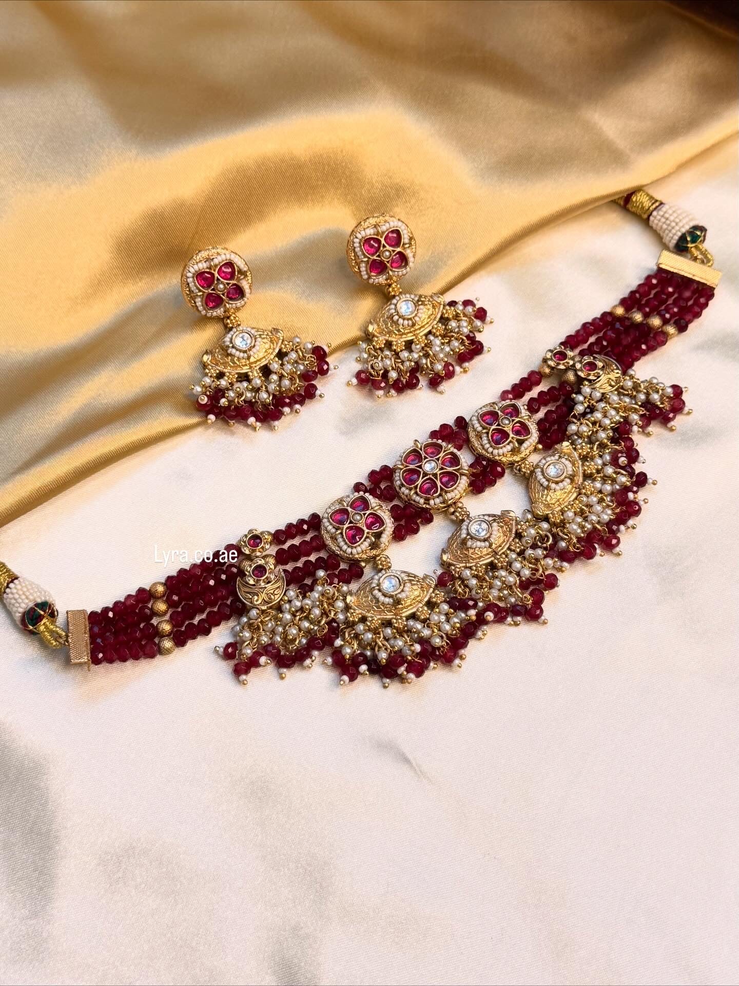 Seethe Rajwadi necklace / chocker set