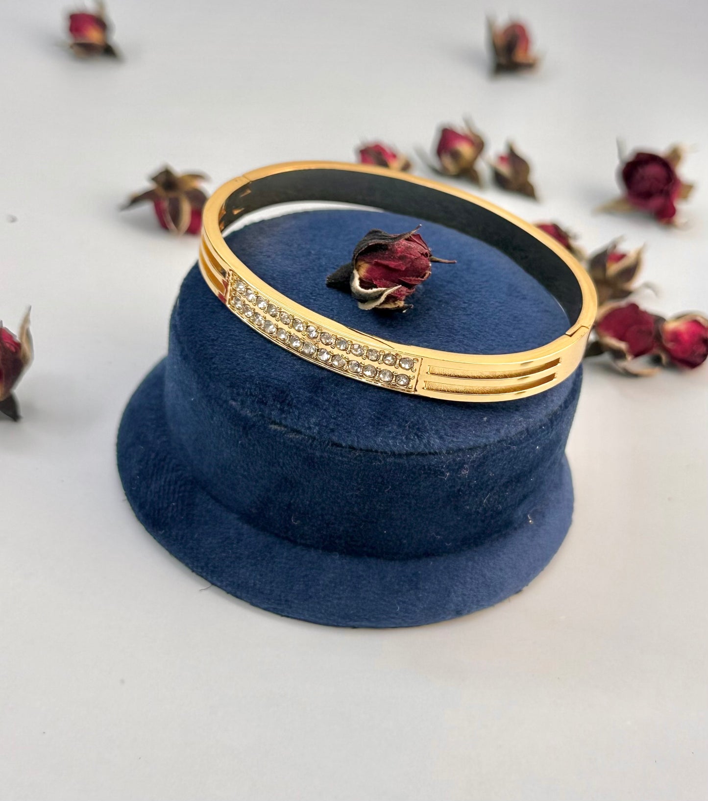 Double ring openable bangle