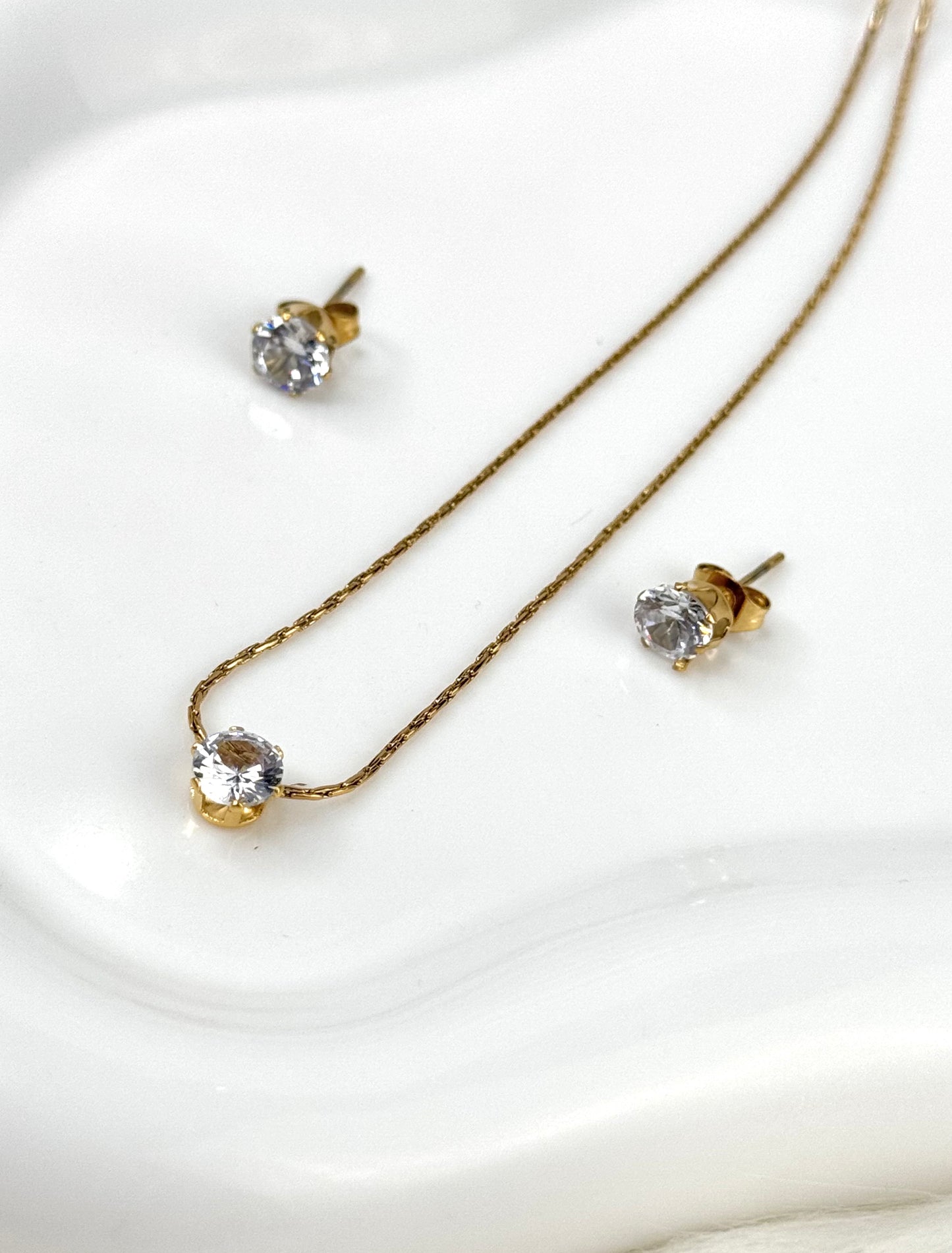 Crystal Earrings set