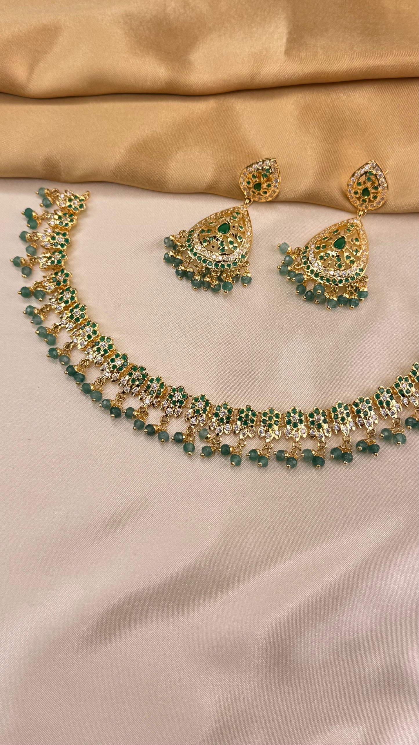 Premium Rajasthani Aashmiya Necklace/choker set