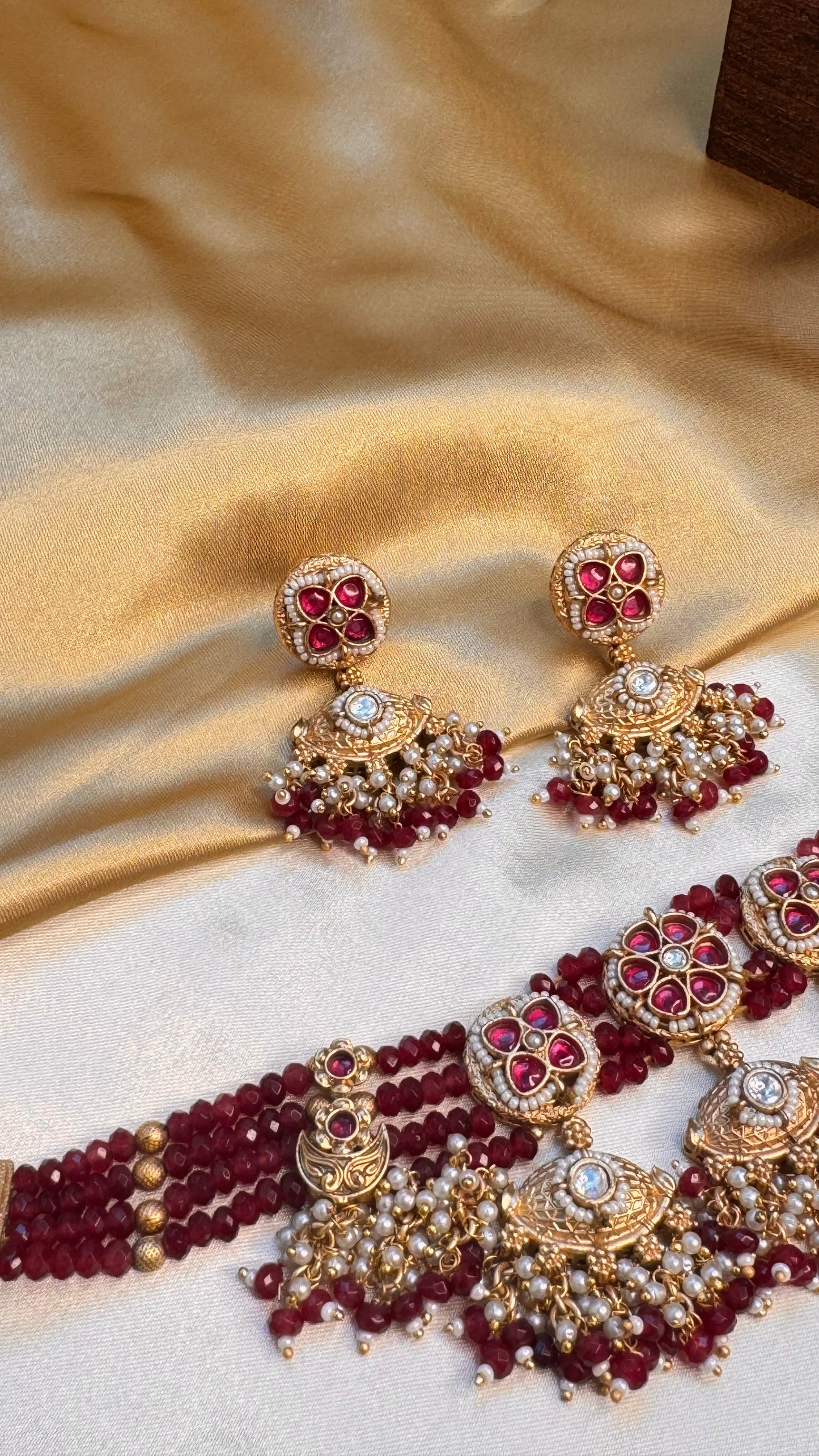 Seethe Rajwadi necklace / chocker set