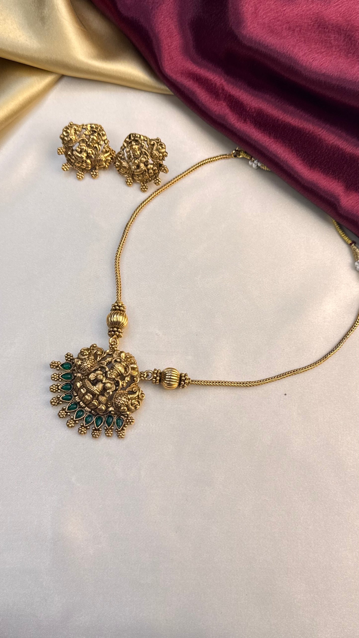 Antique Devi Short haram set