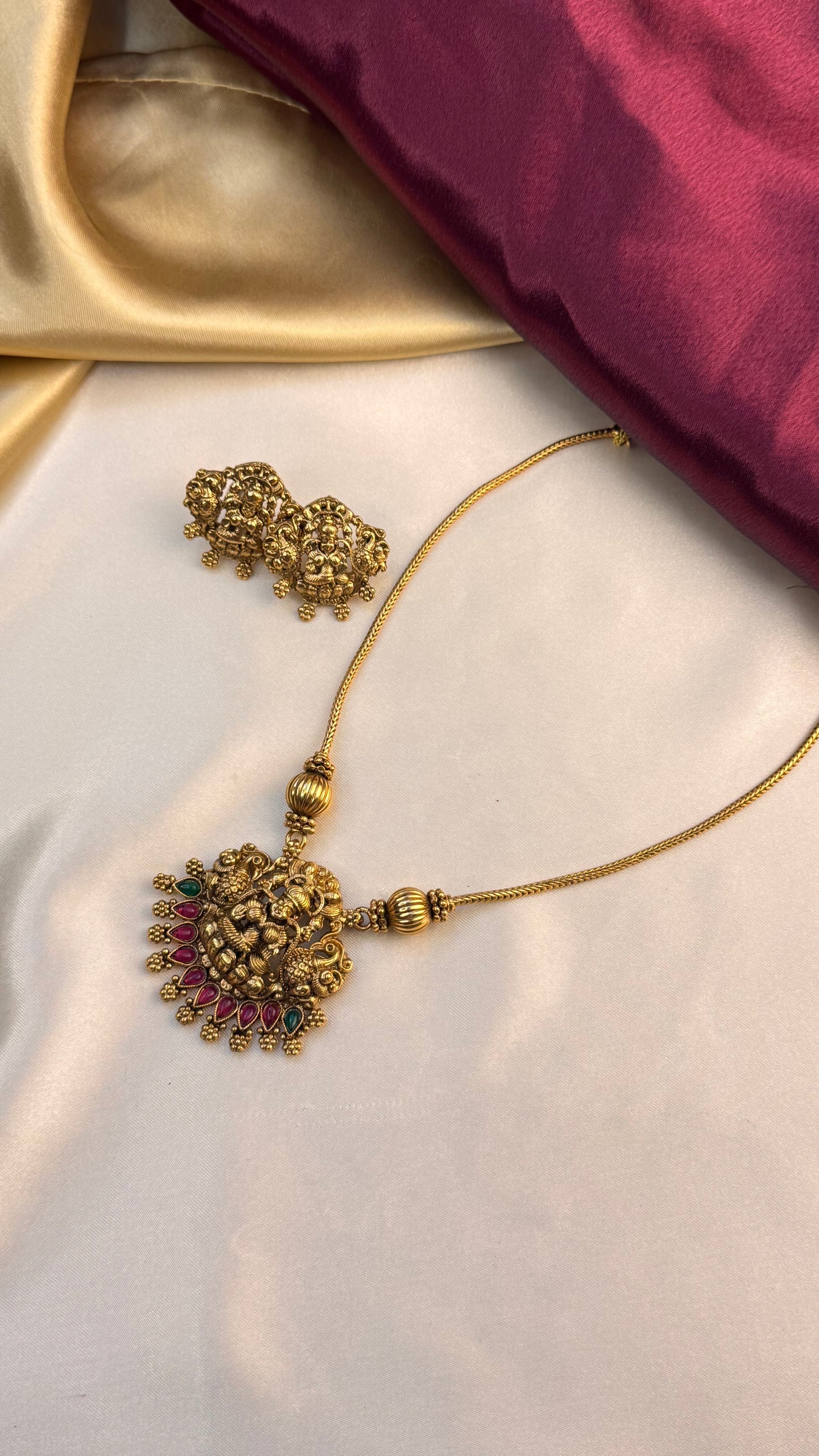 Antique Devi Short haram set