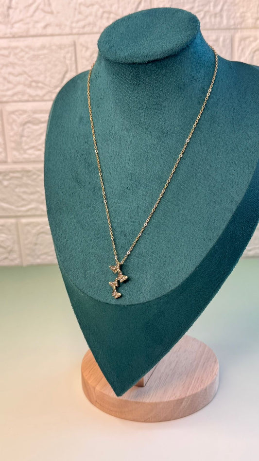 Butterfly anti tarnish chain