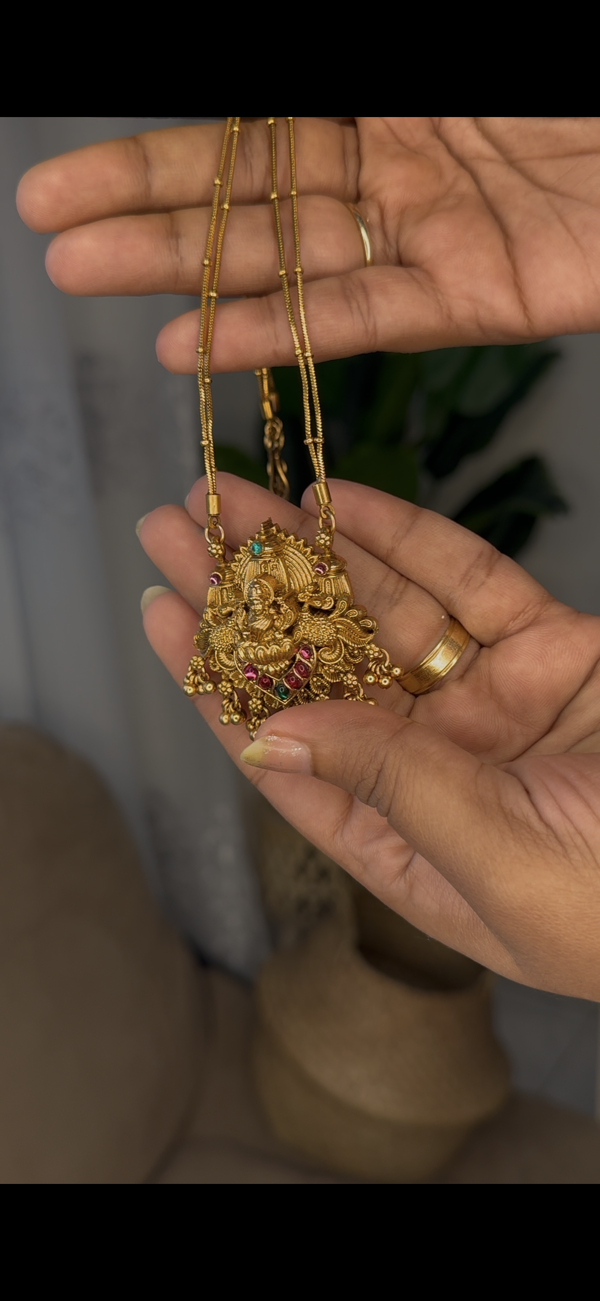 Antique Devi Short Haram Set