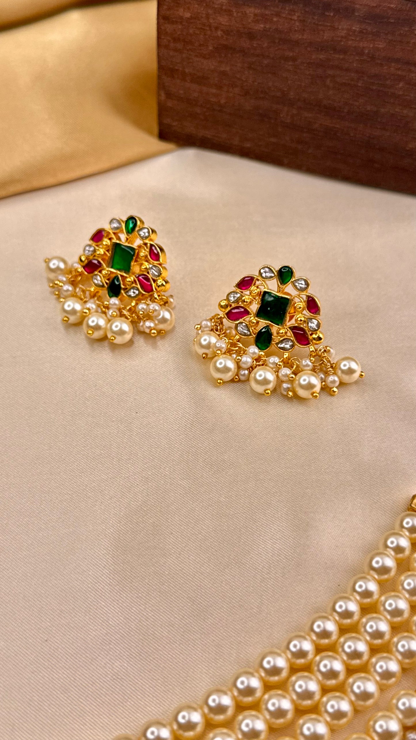 Premium Multi layer Kundan Haram Set