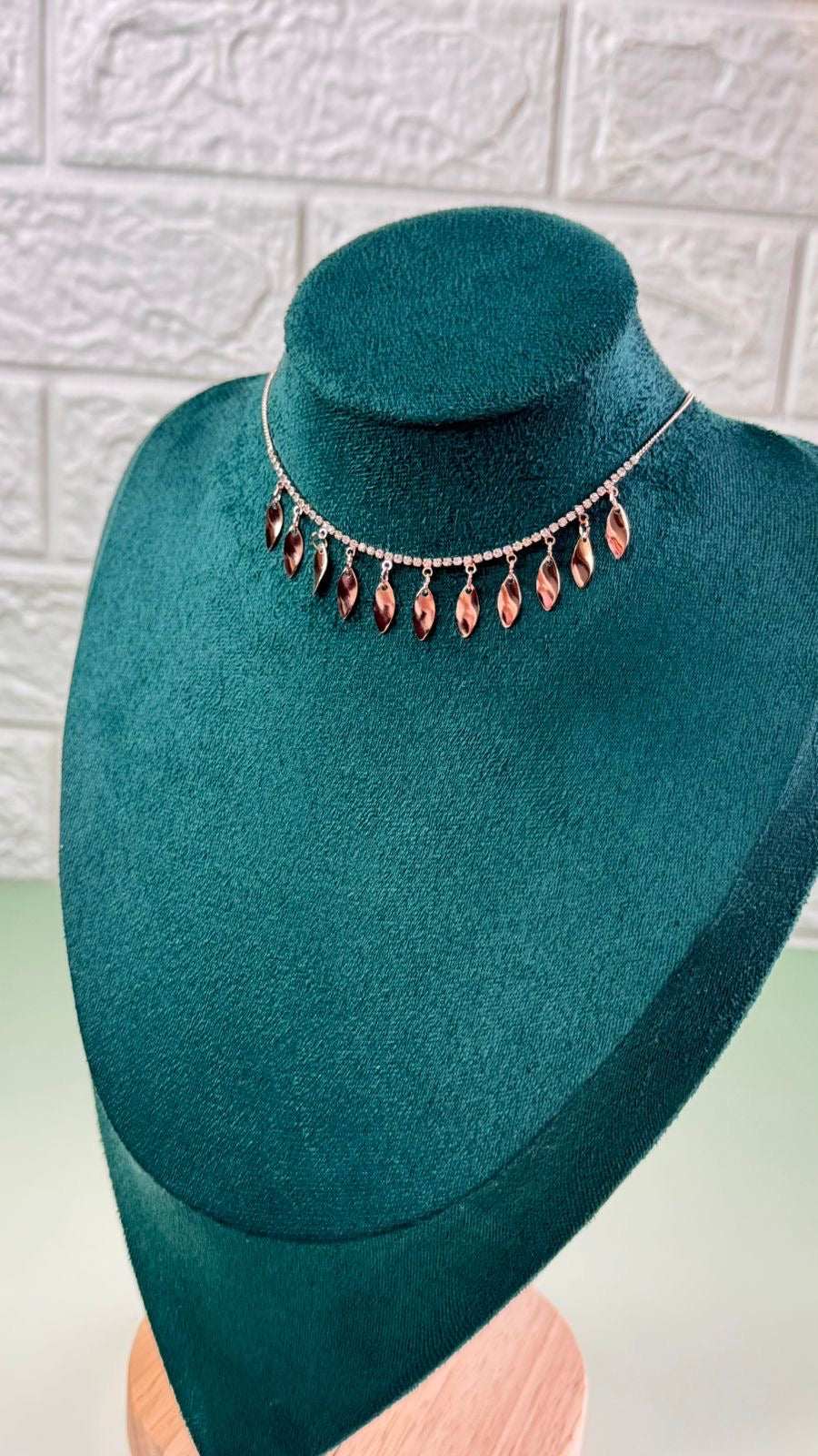 Petal Drops anti tarnish chain