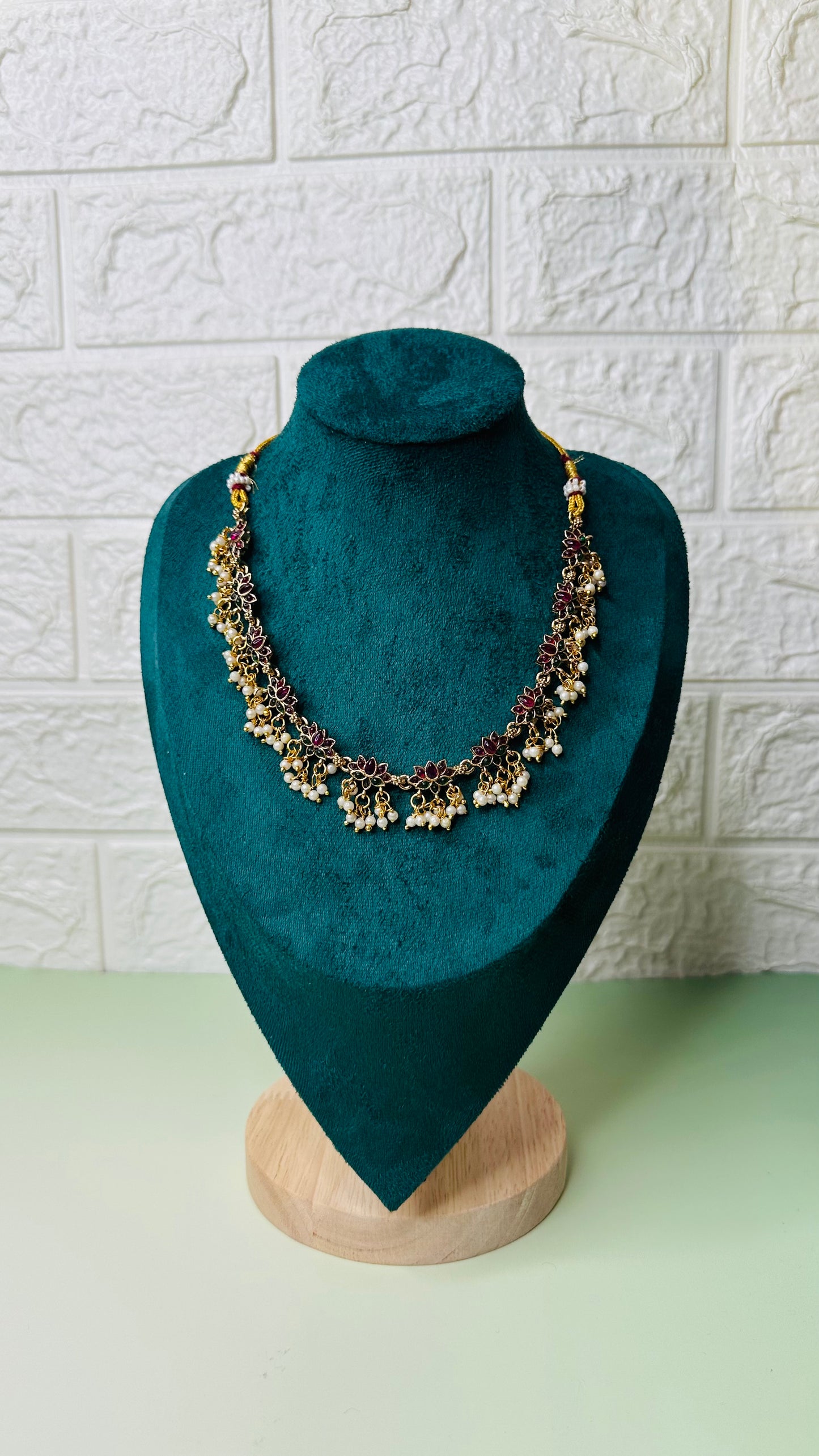 Lotus necklace