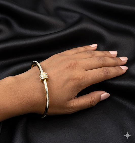 Single pattern Openable Bangle