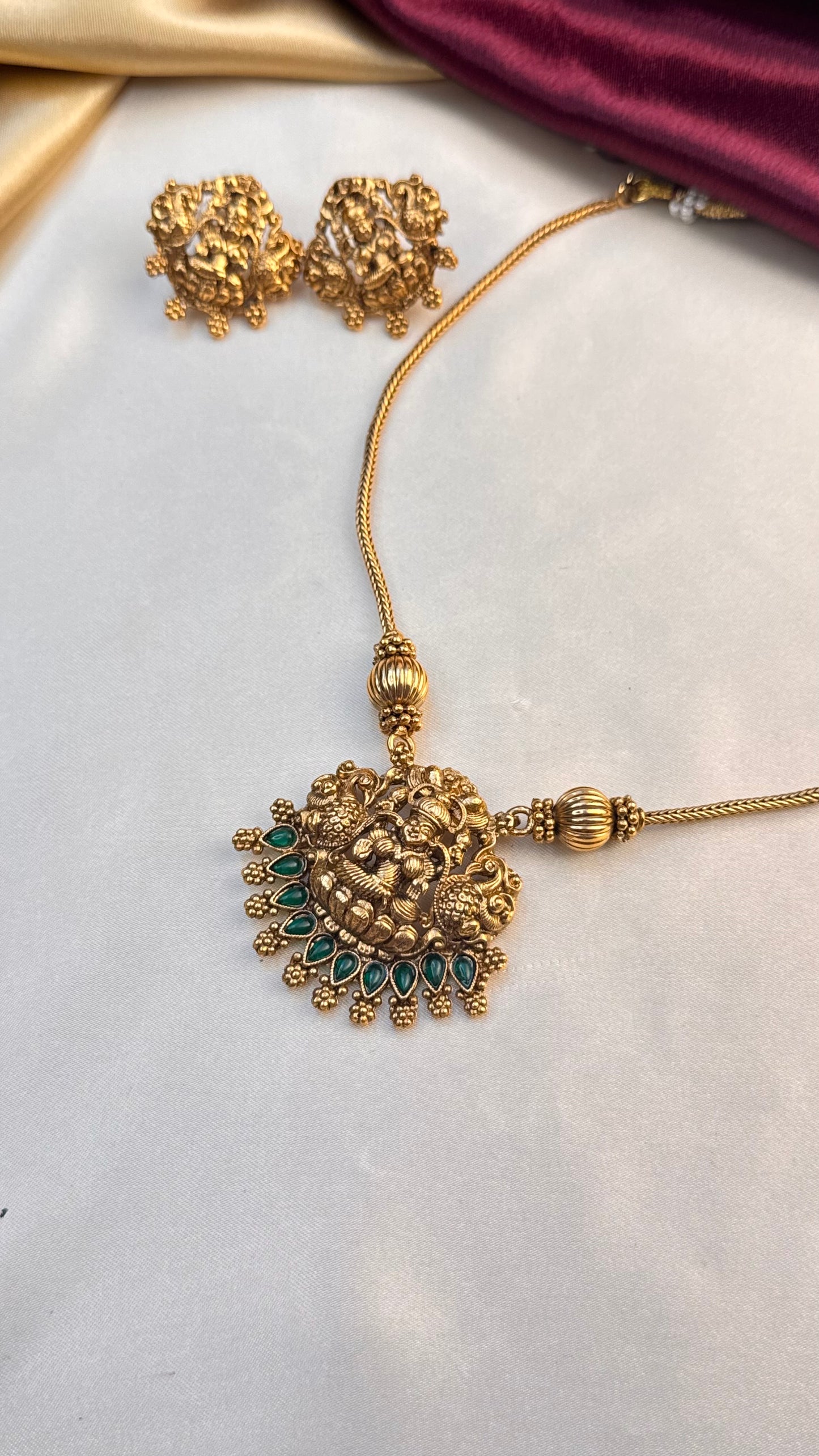 Antique Devi Short haram set