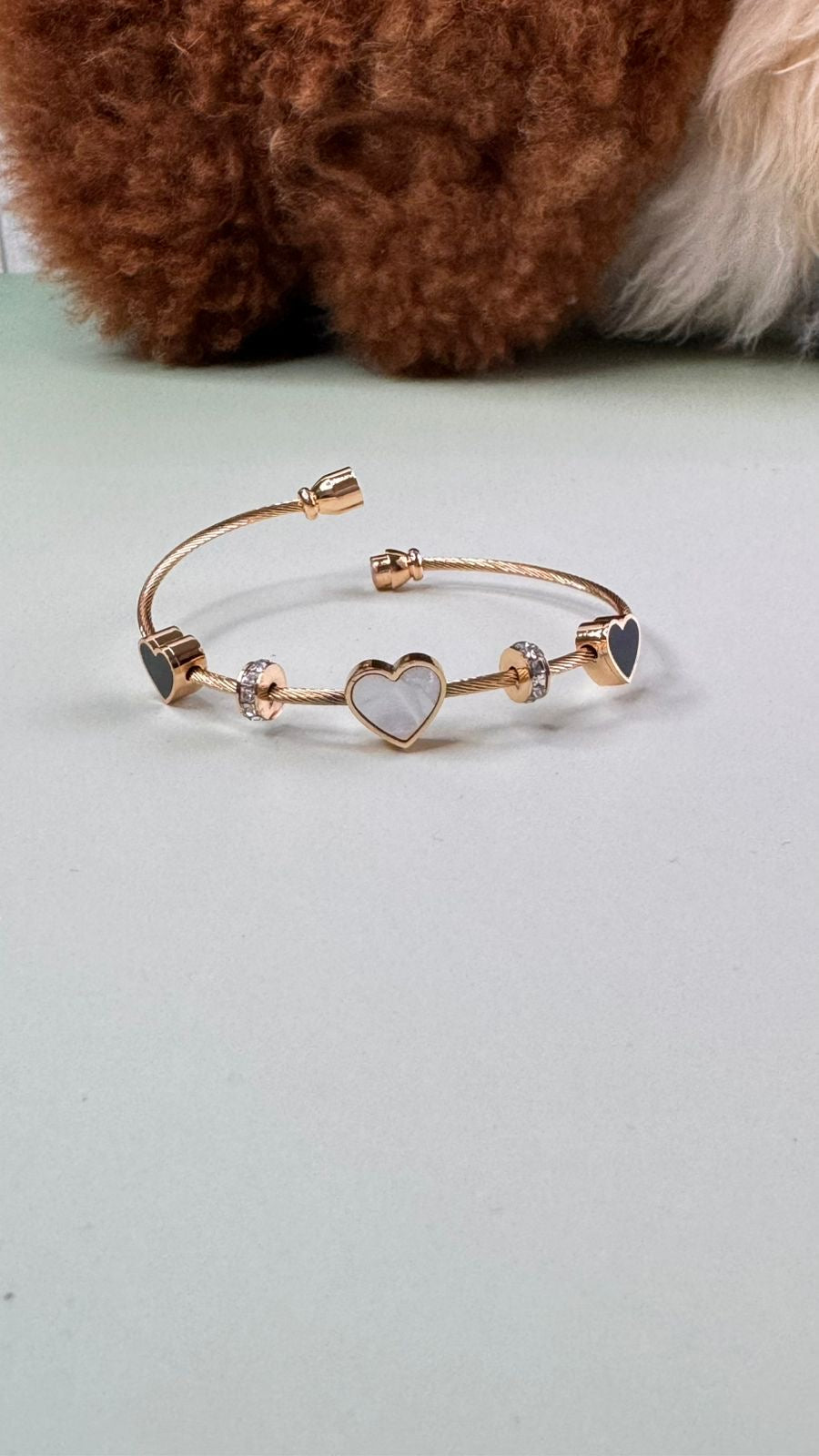 Heart Adjustable Cuff