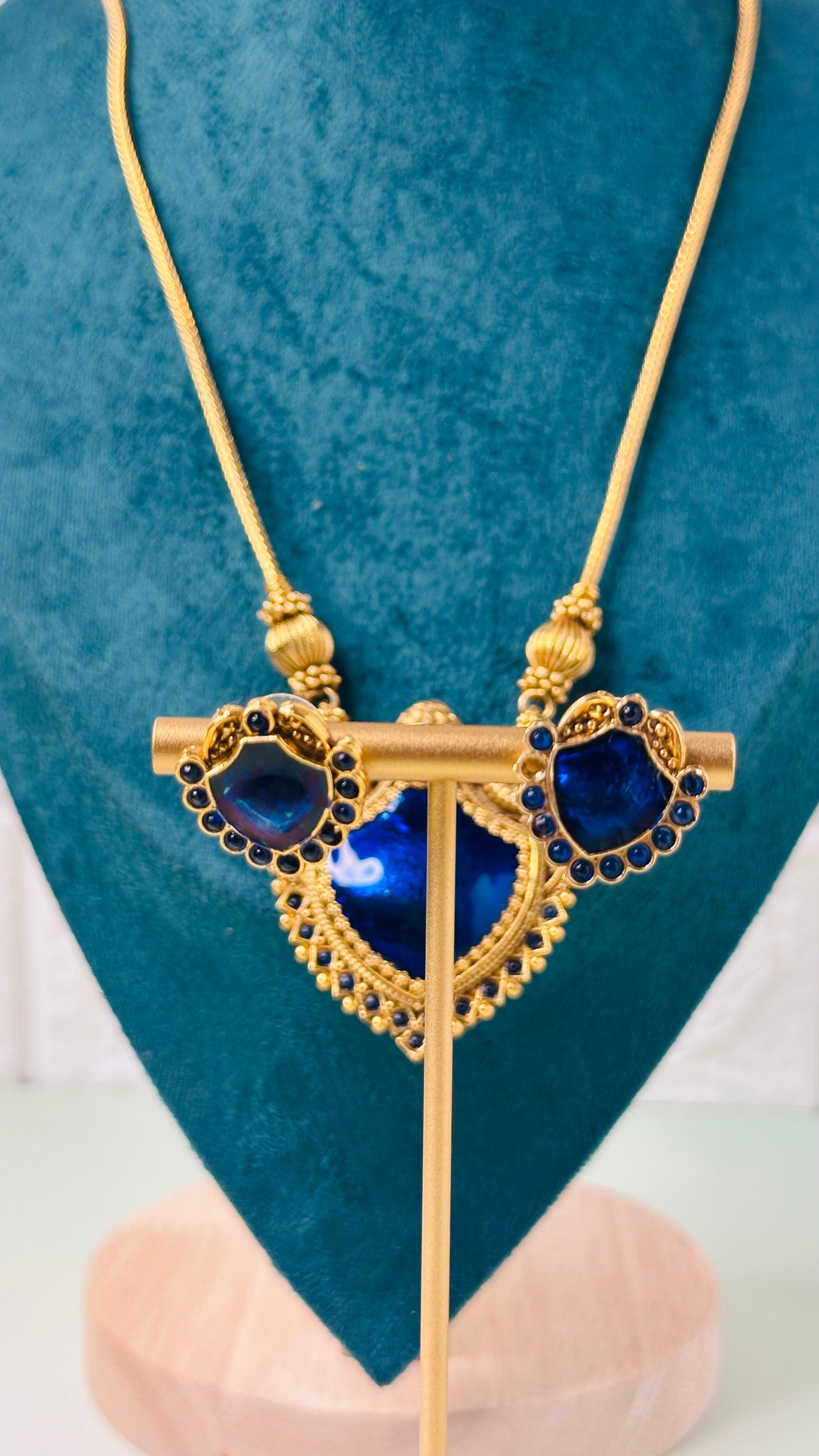 Palakka short Haram blue