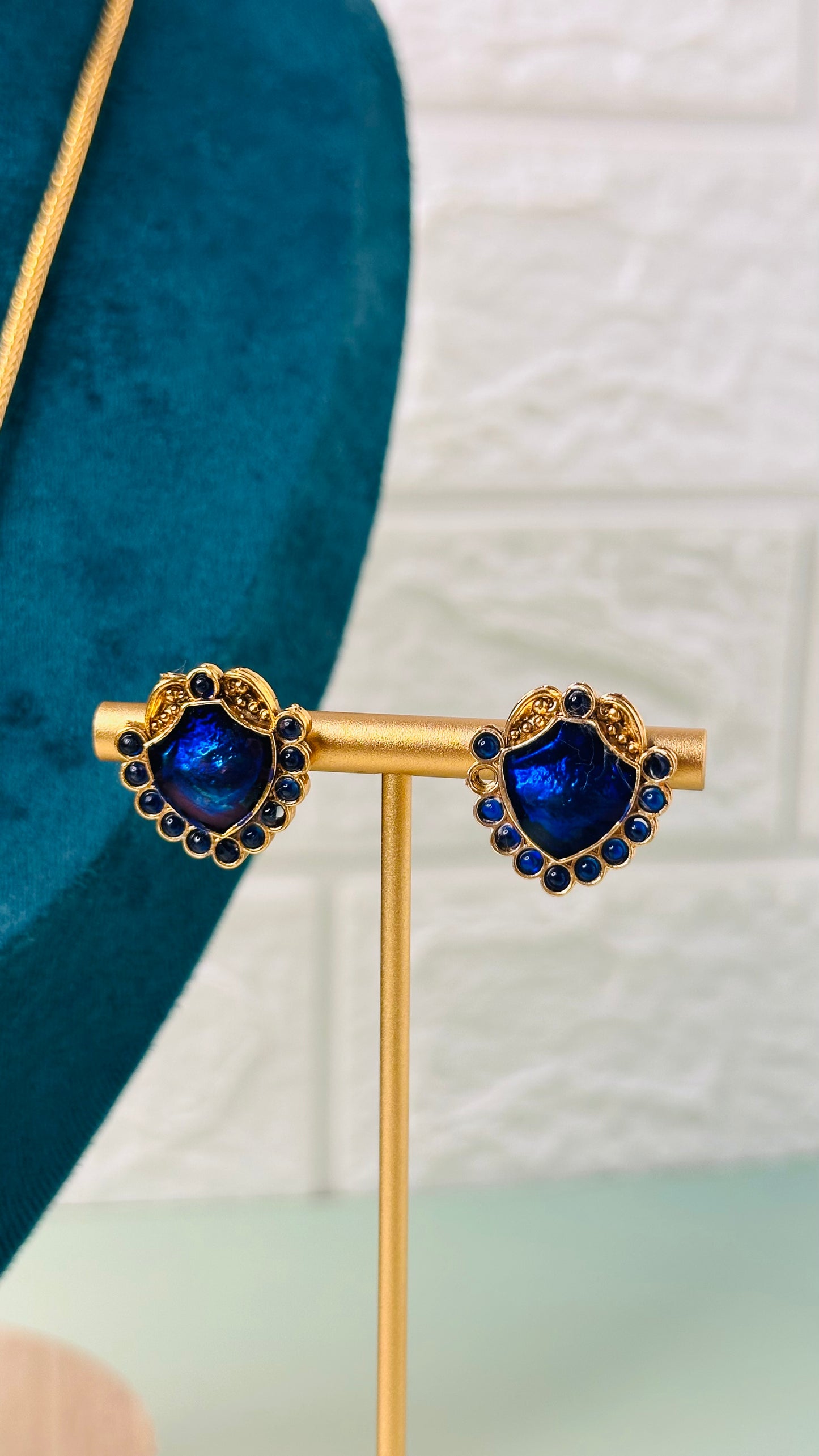 Palakka short Haram blue