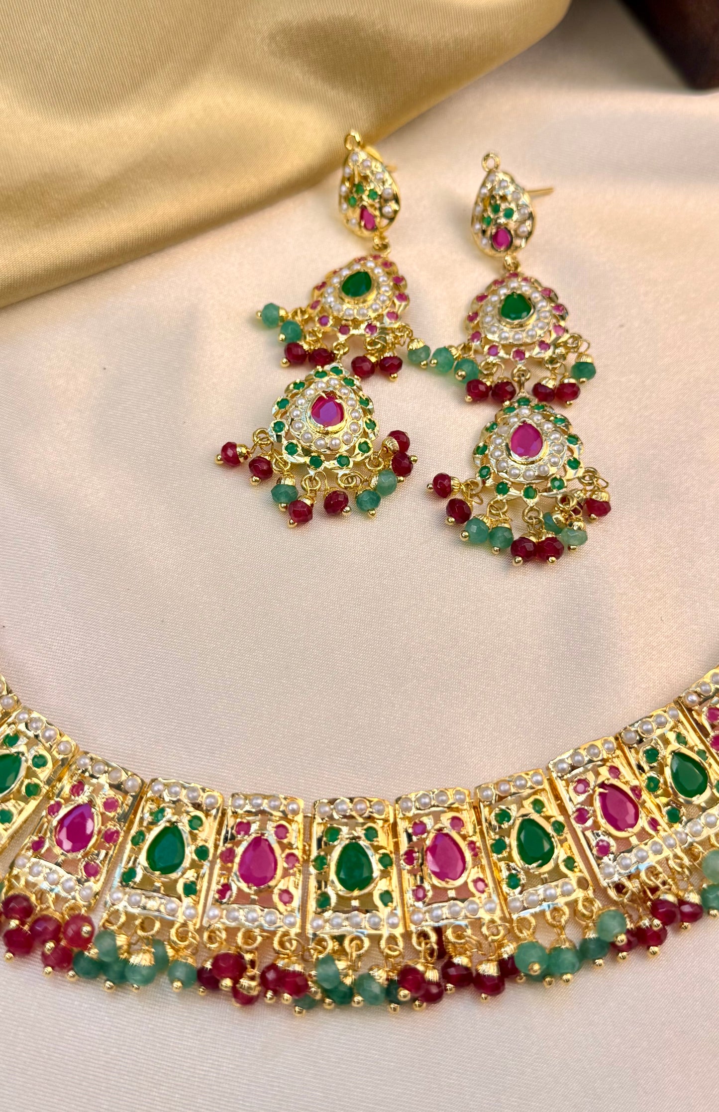 Premium Padmika Royal Necklace Set