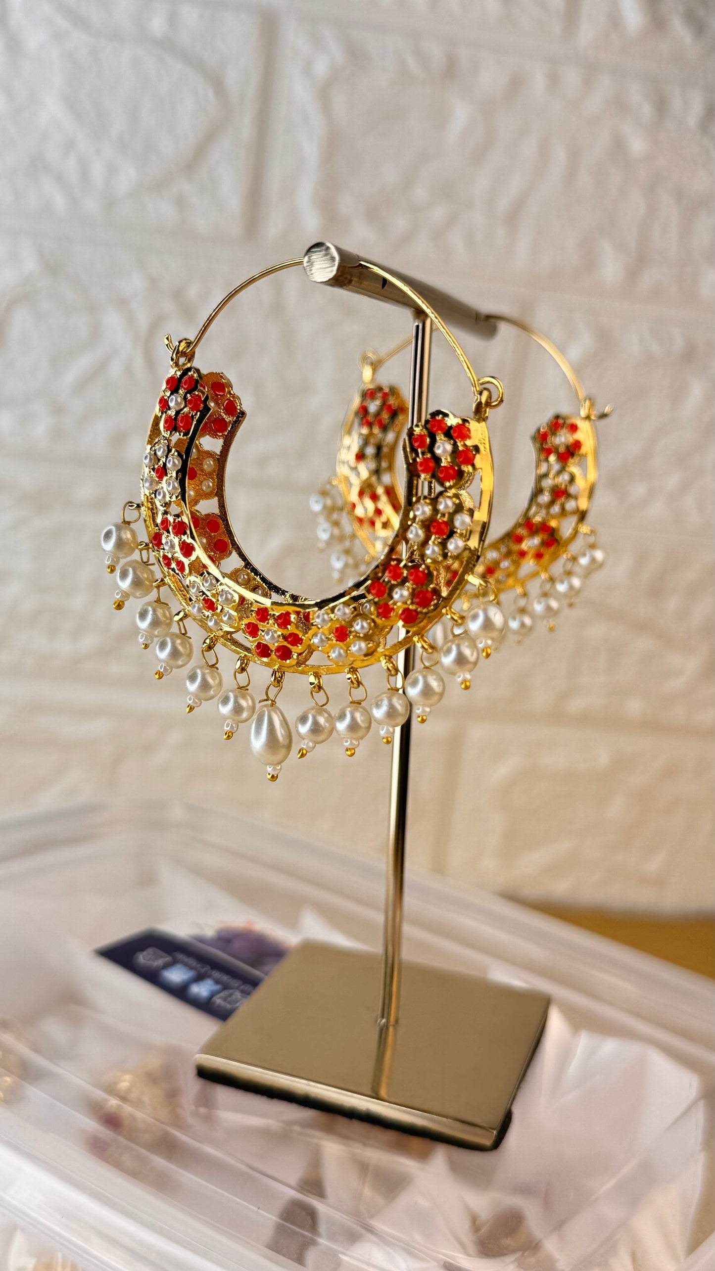 Rajasthani Hoop Earrings