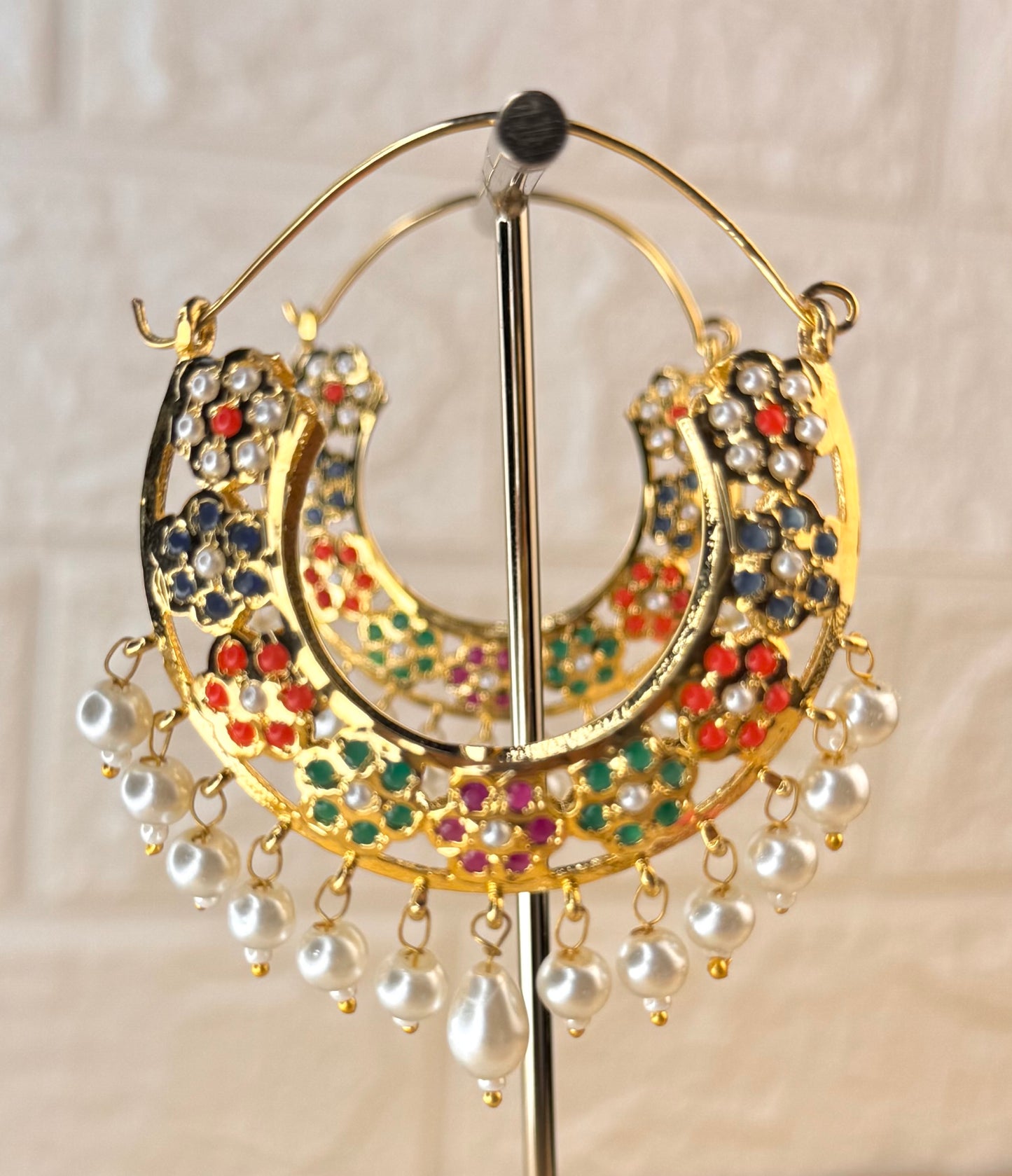 Rajasthani Hoop Earrings