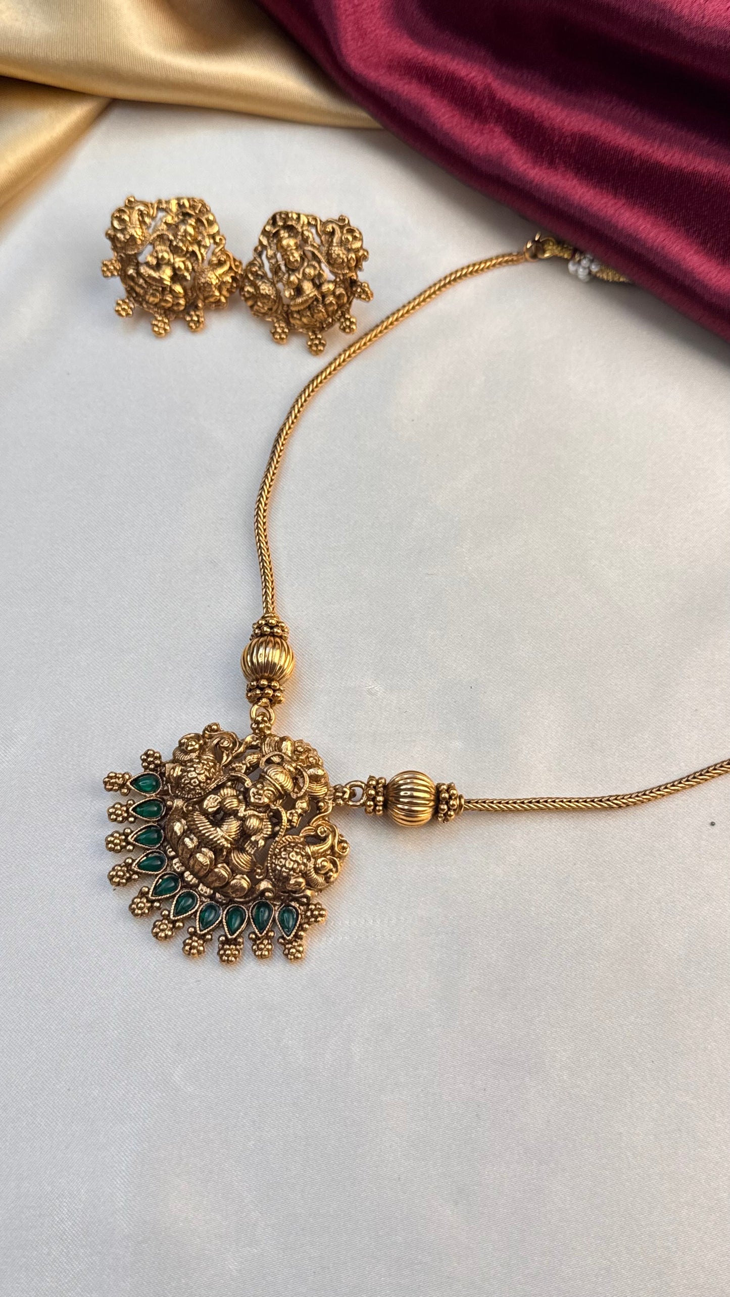 Antique Devi Short haram set