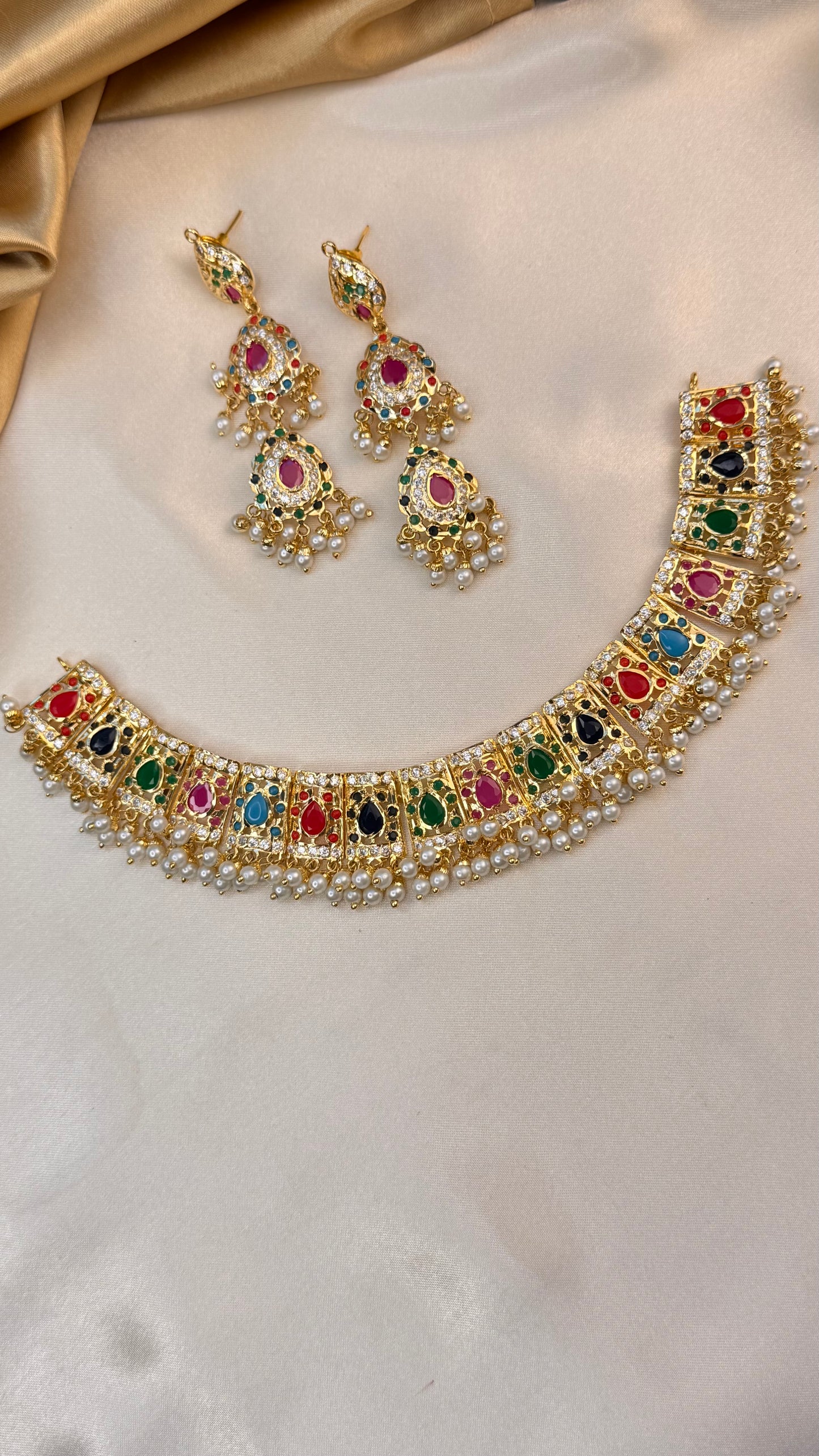 Premium Padmika Royal Necklace Set
