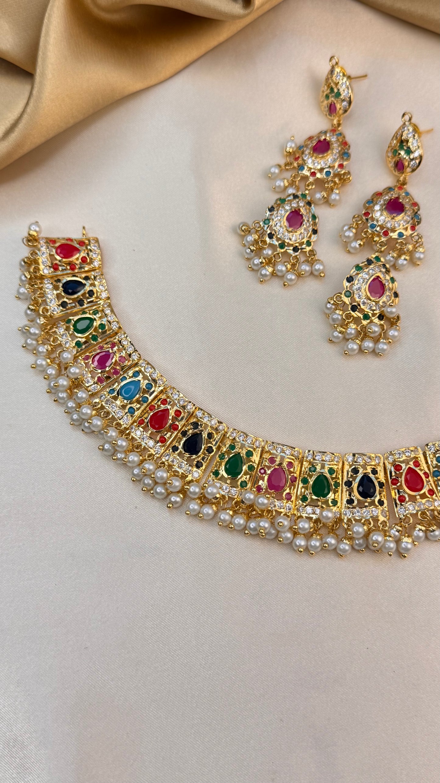 Premium Padmika Royal Necklace Set