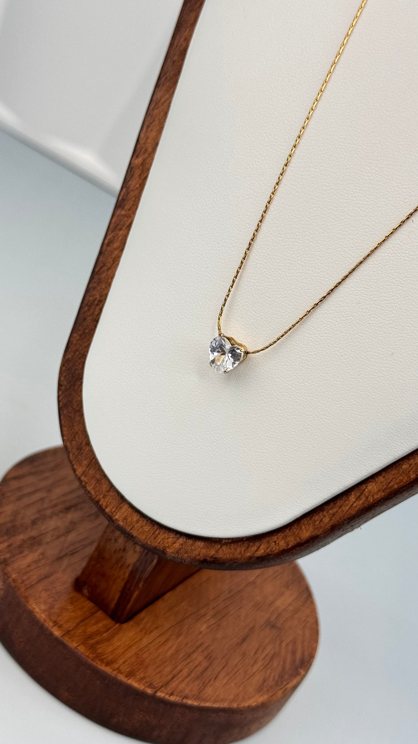 Unique Crystal Anti Tarnish chain