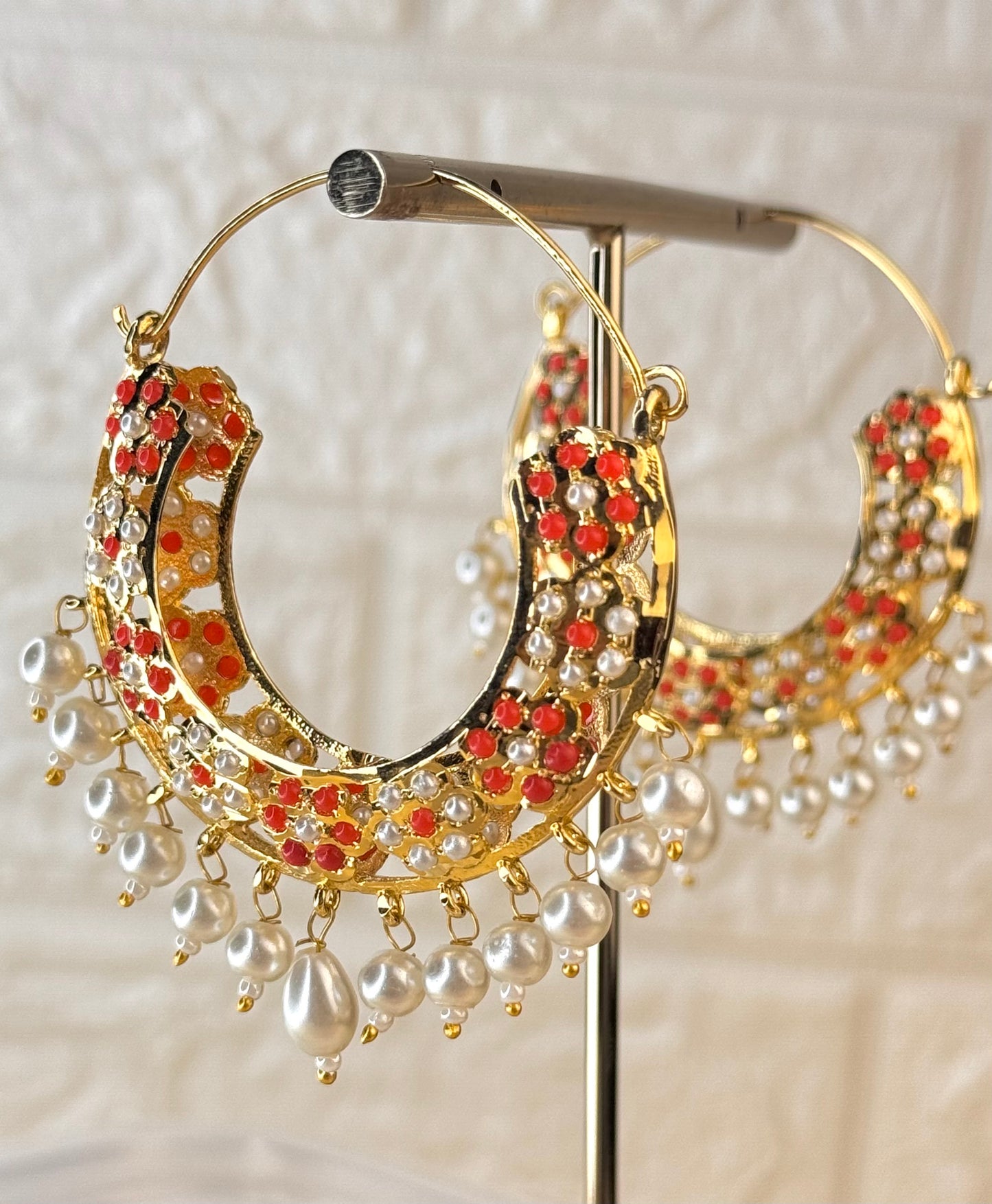 Rajasthani Hoop Earrings