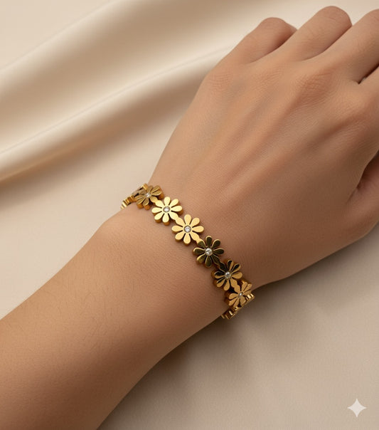 Floral Openable Bangles