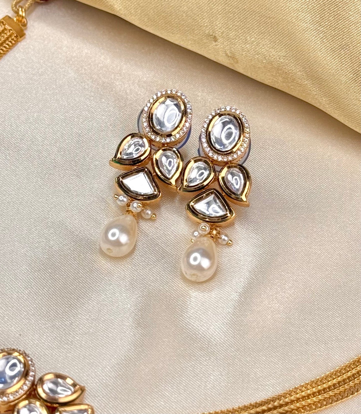 Moissonite Kasavu choker set