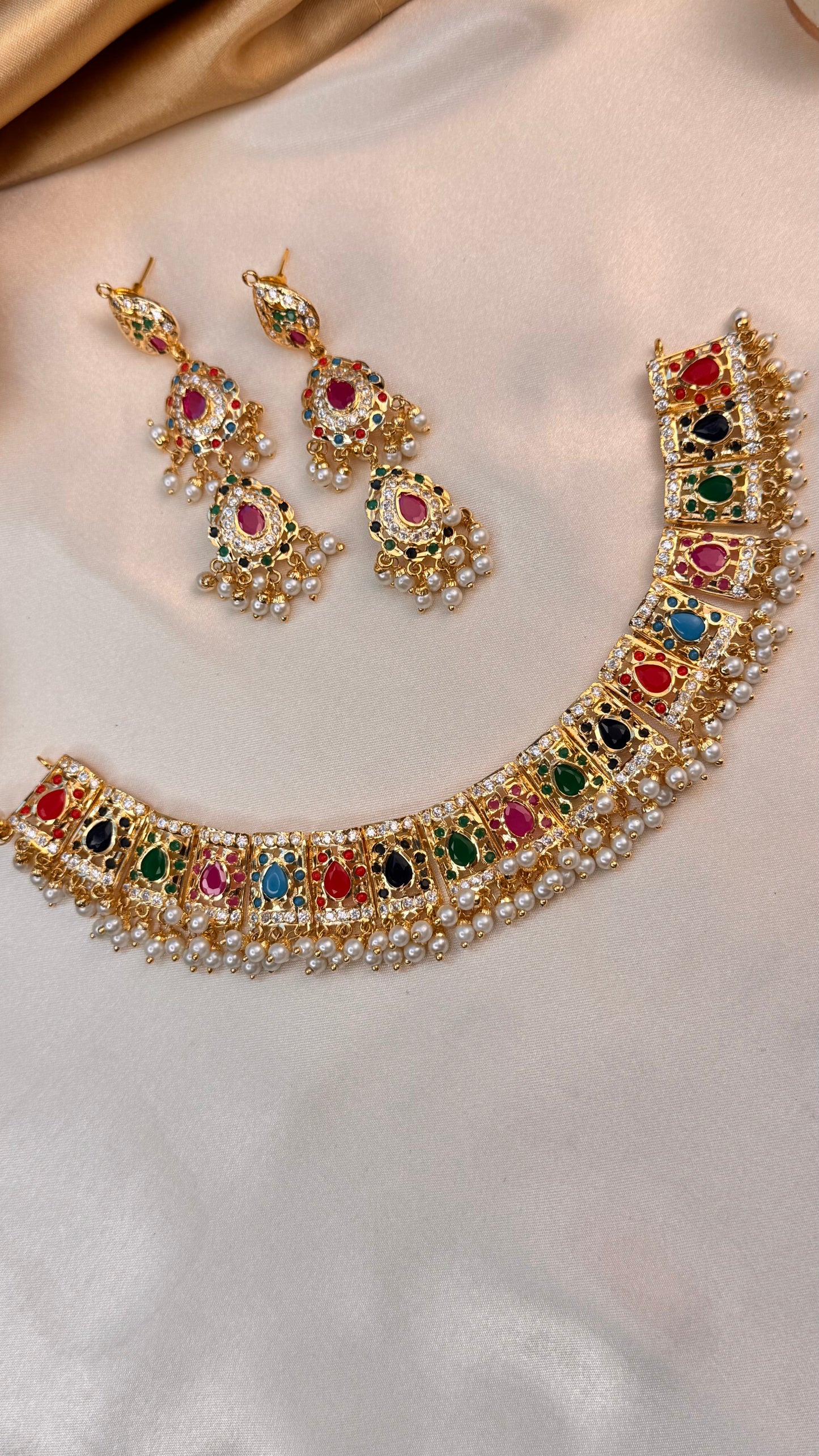 Premium Padmika Royal Necklace Set