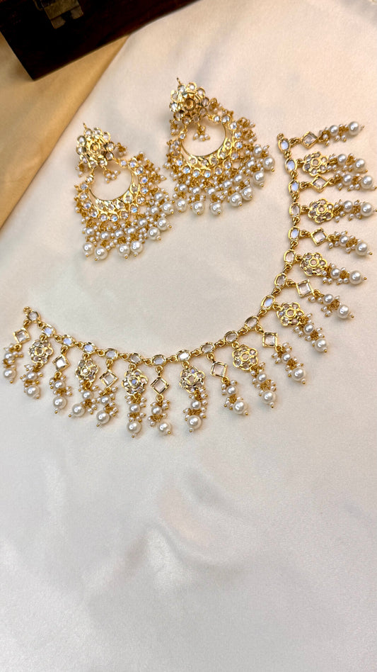 Premium Rajasthani Ruhani Necklace Set