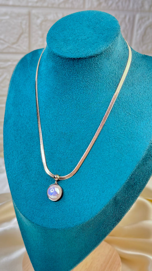 Mother Pearl Anti Tarnish chain