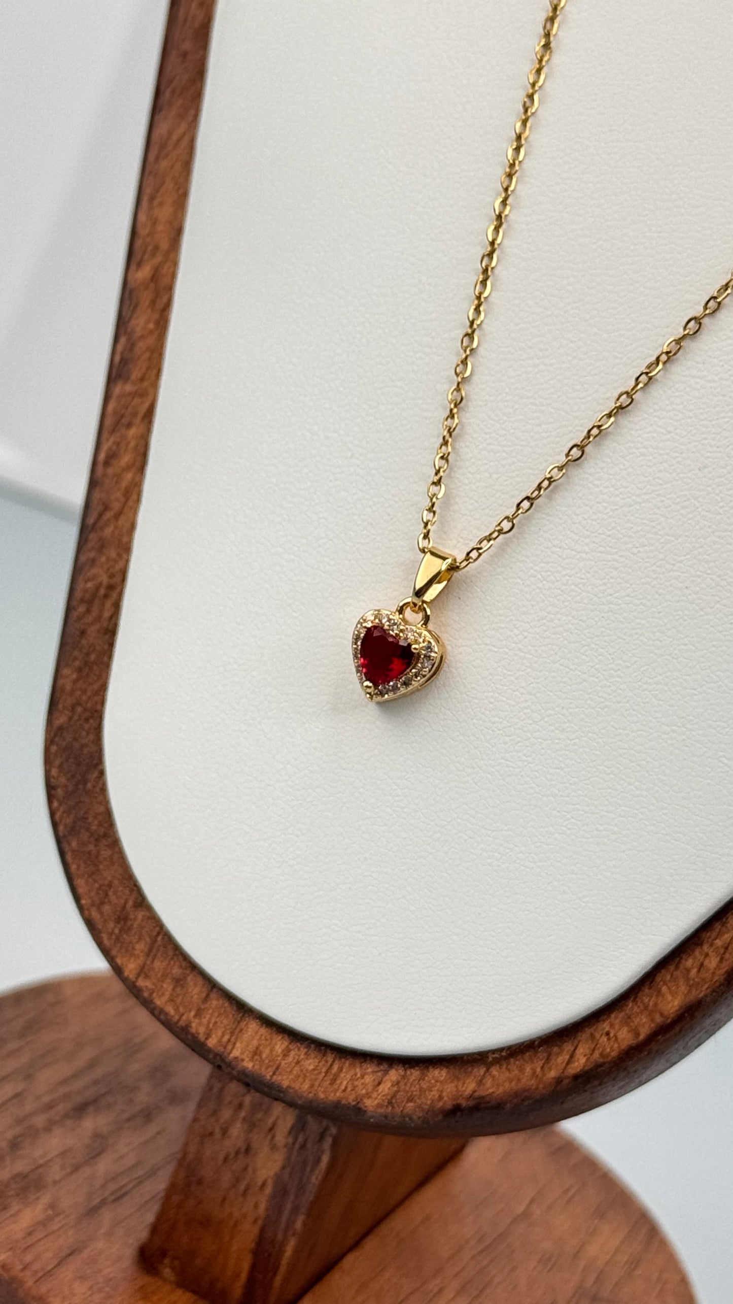 Red drop Anti Tarnish Chain