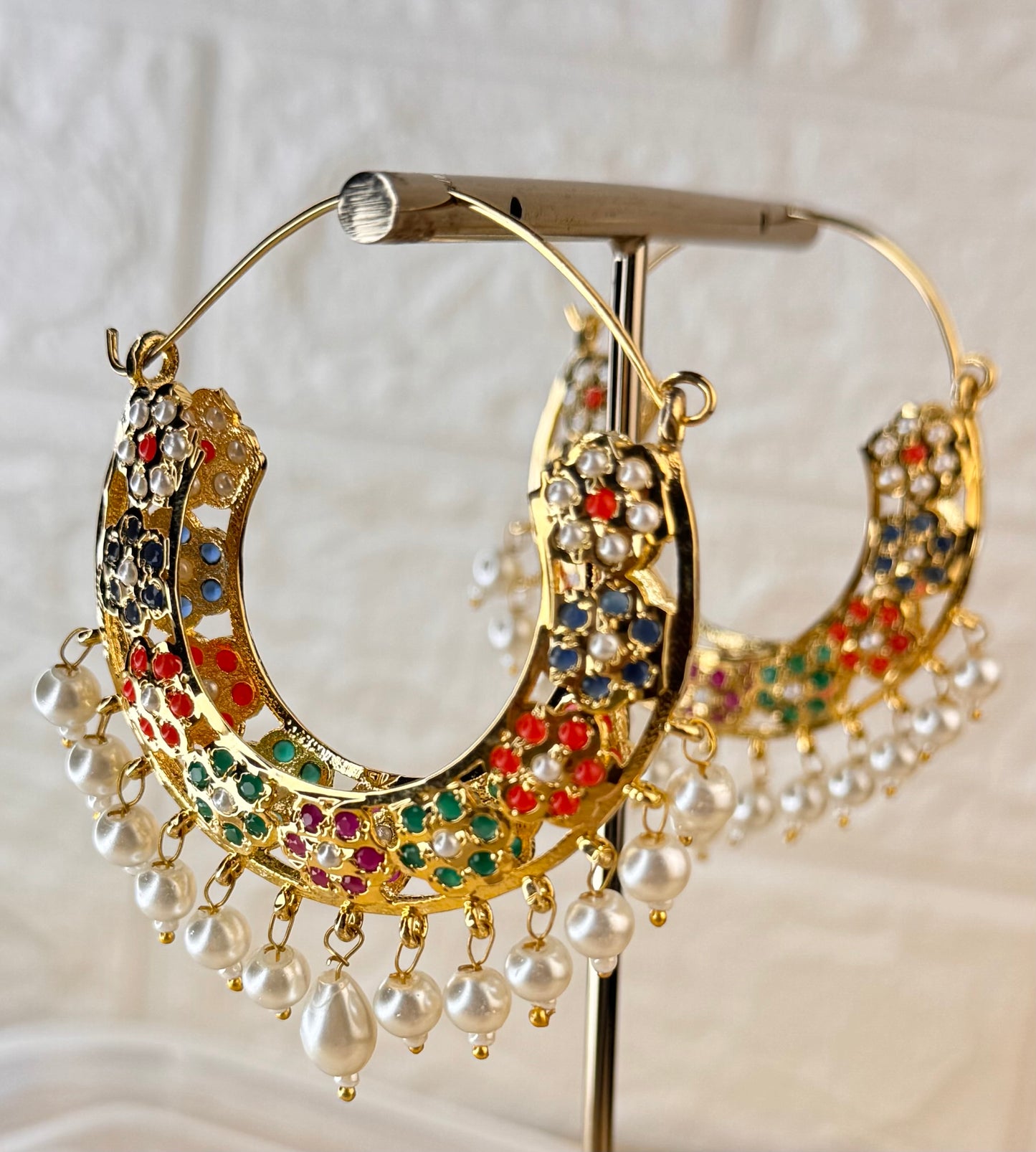 Rajasthani Hoop Earrings