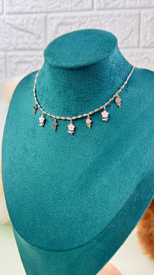 Mini plant anti tarnish chain