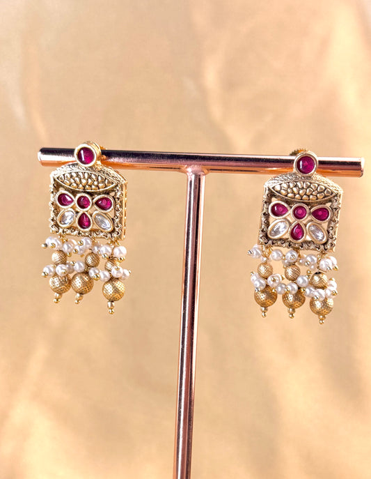 Rajwadi Drop Earrings