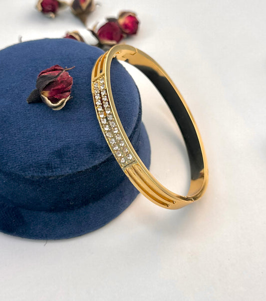 Double ring openable bangle