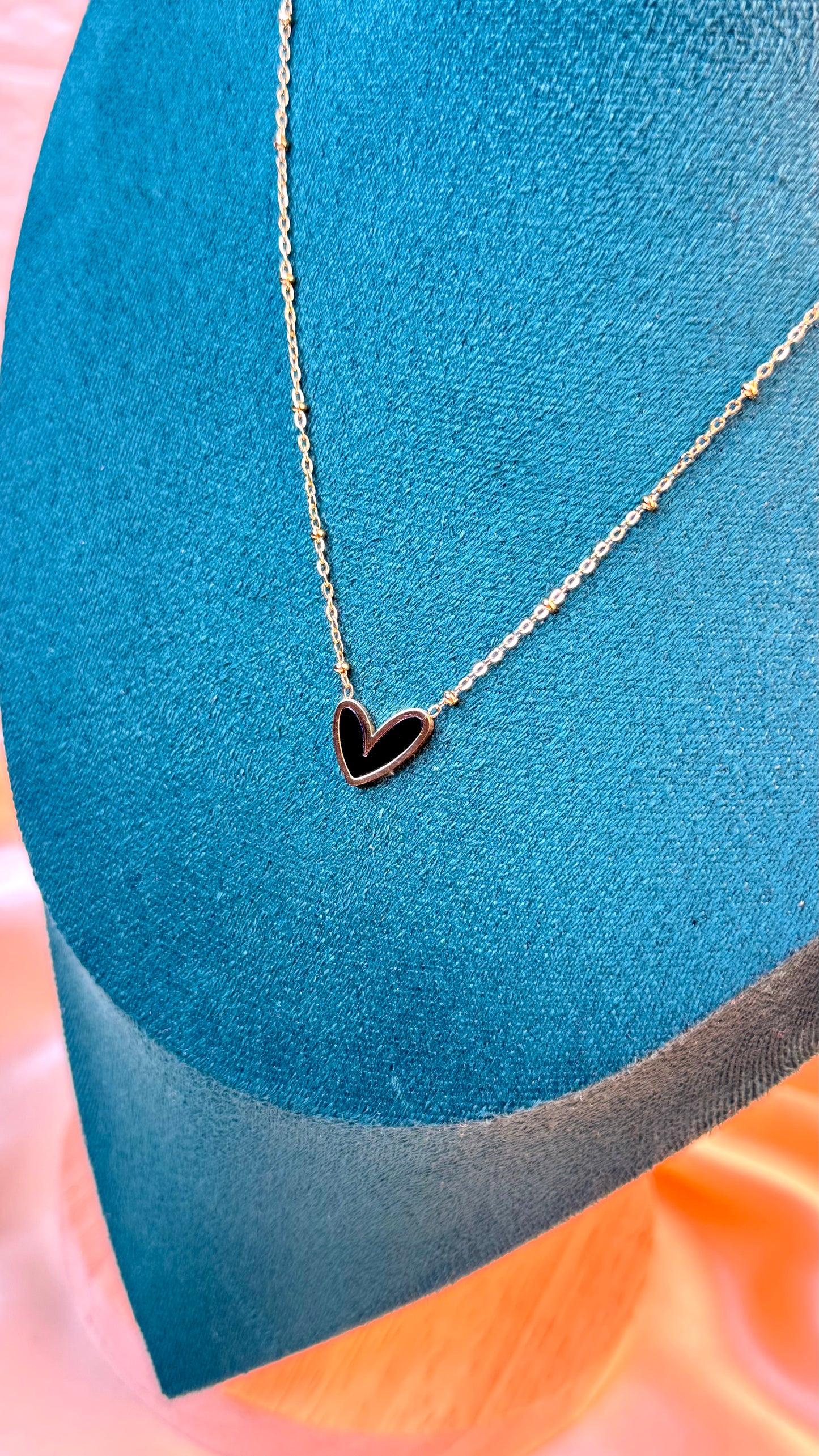 Black Love Anti Tarnish Chain