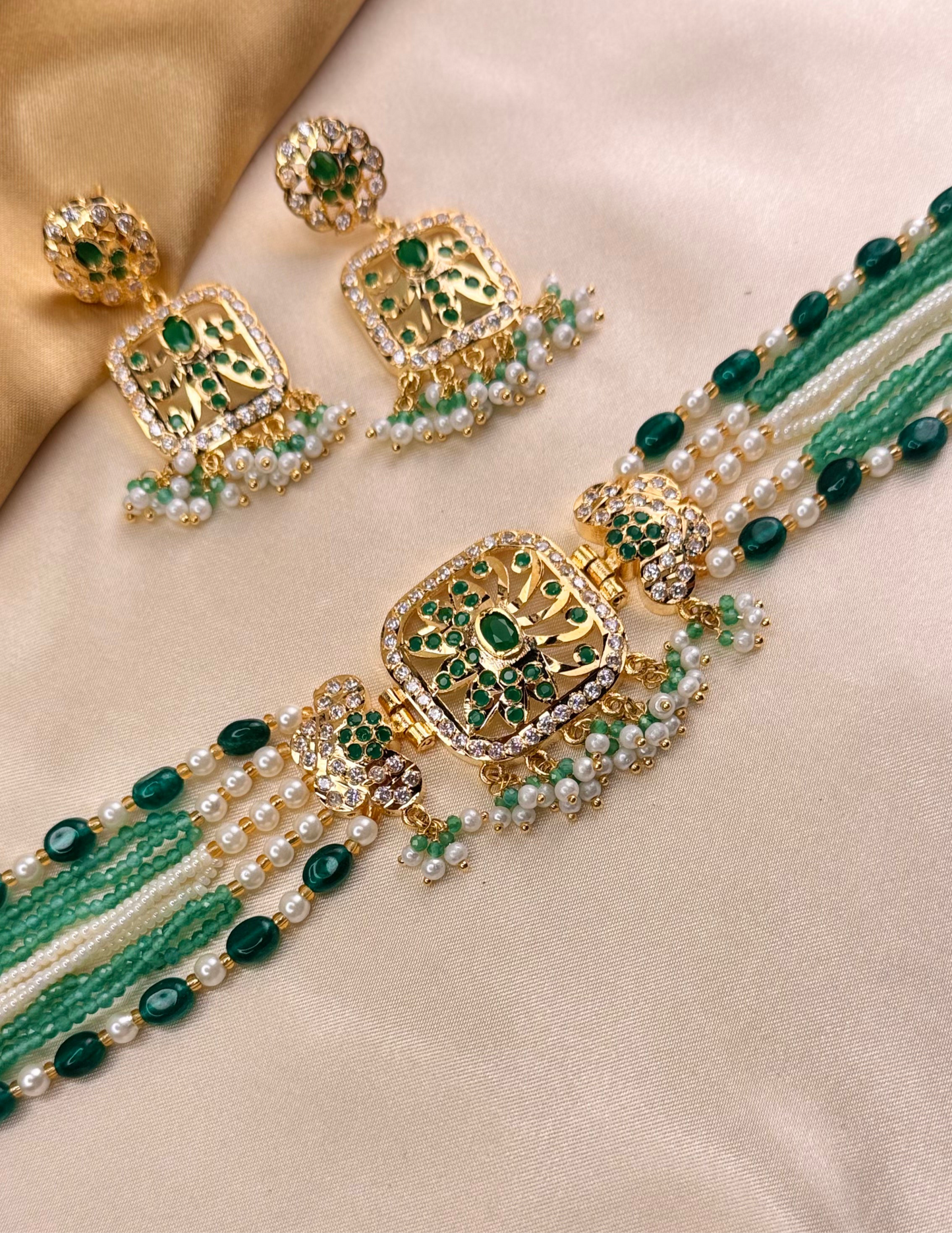 Premium Rajasthani Heer Mahal Choker Set