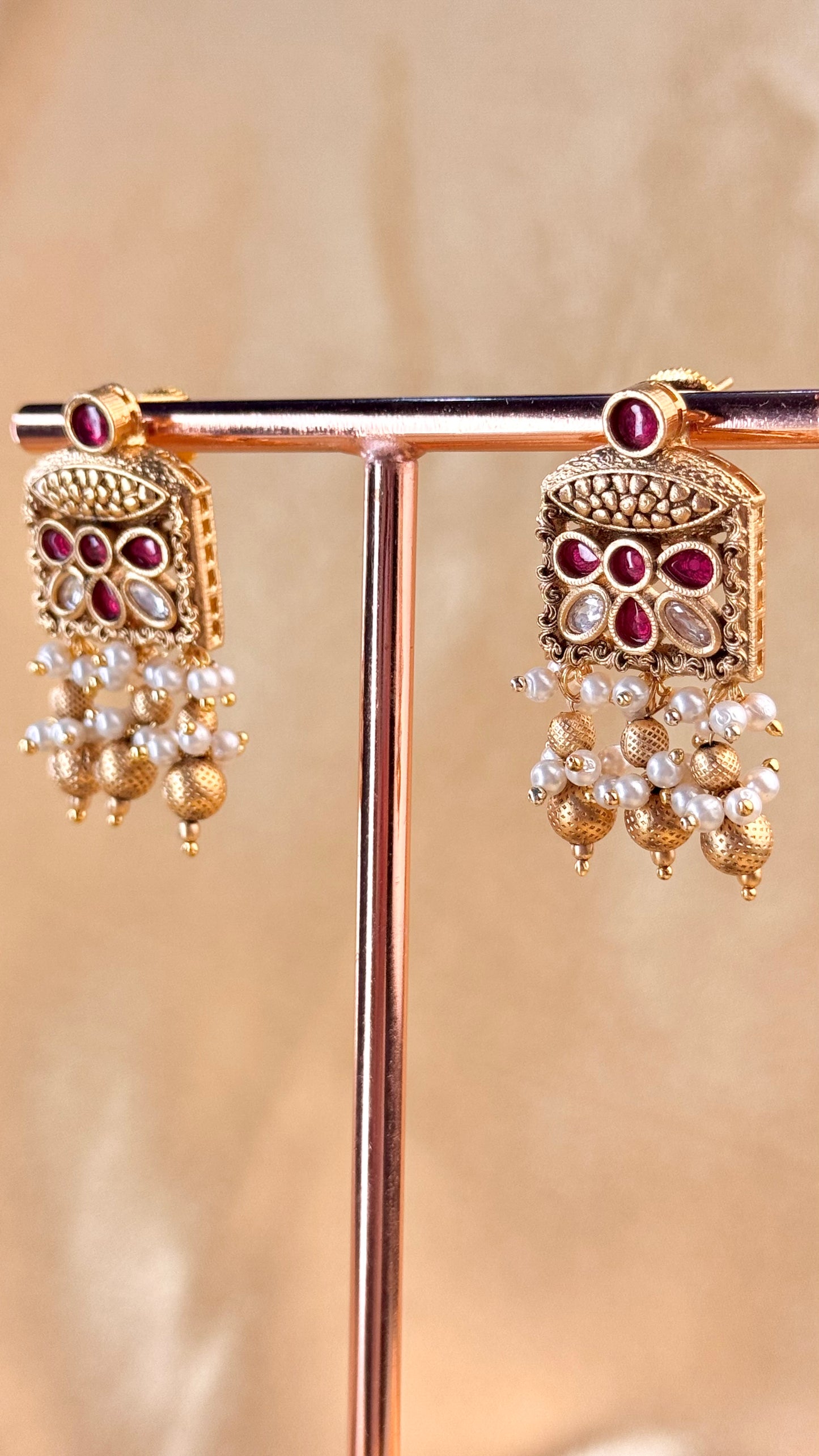 Rajwadi Drop Earrings