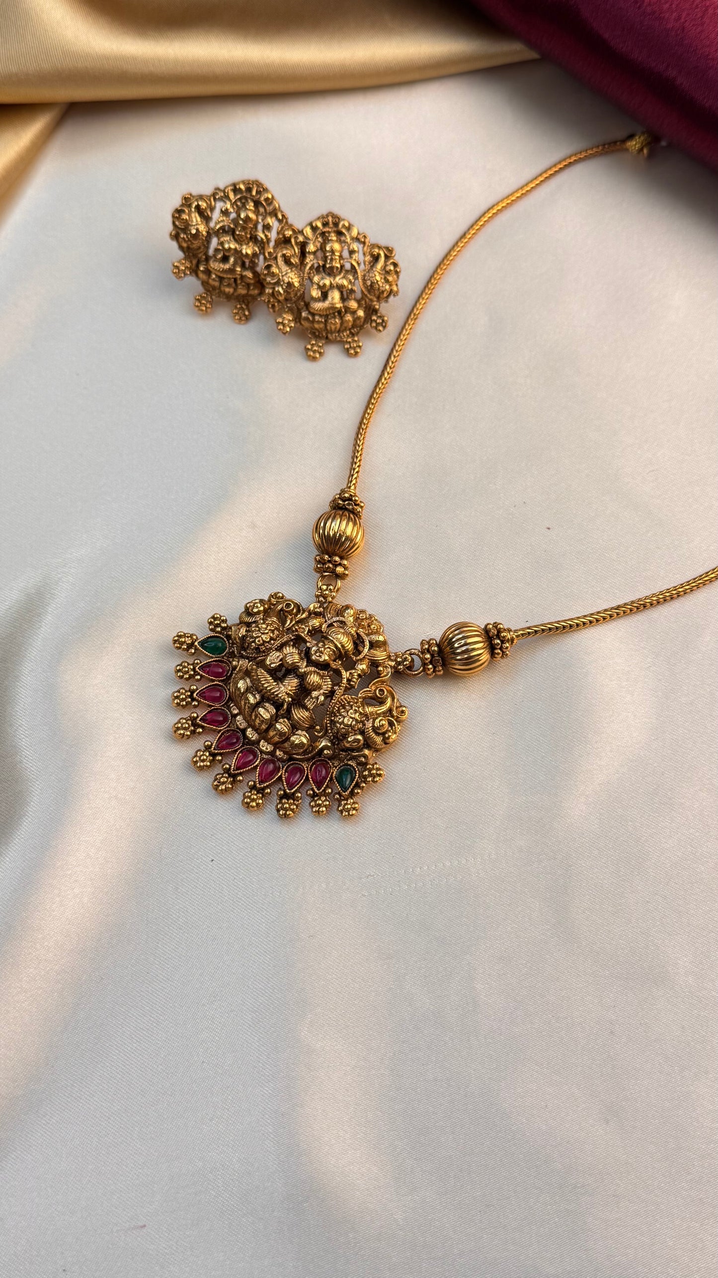 Antique Devi Short haram set