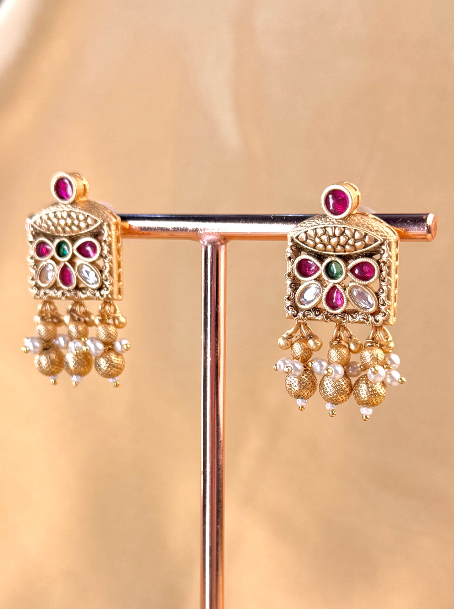 Rajwadi Drop Earrings