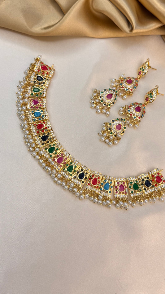 Premium Padmika Royal Necklace Set