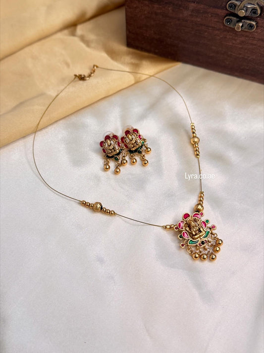 Invisible Devi necklace set