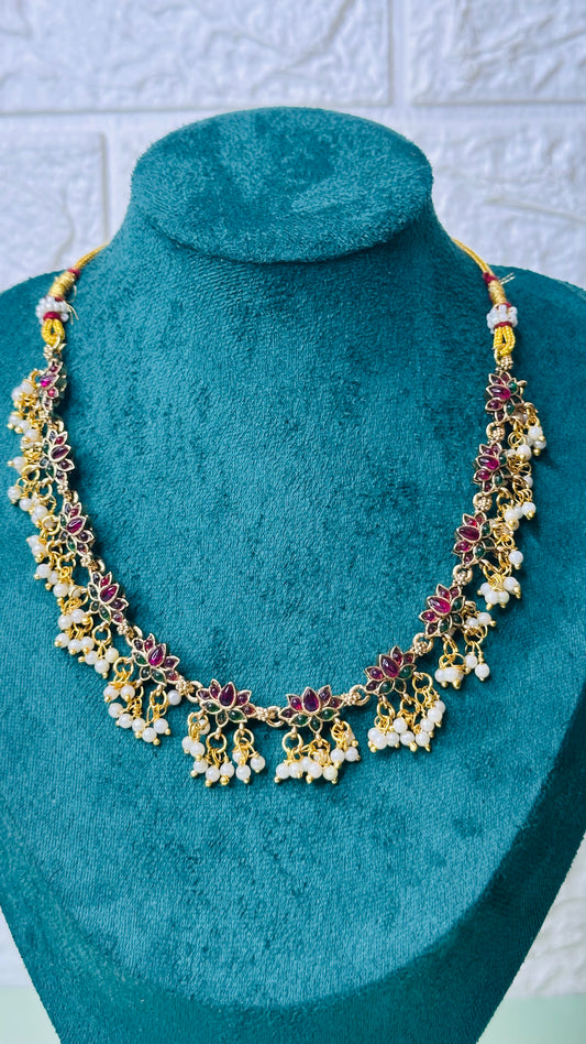 Lotus necklace