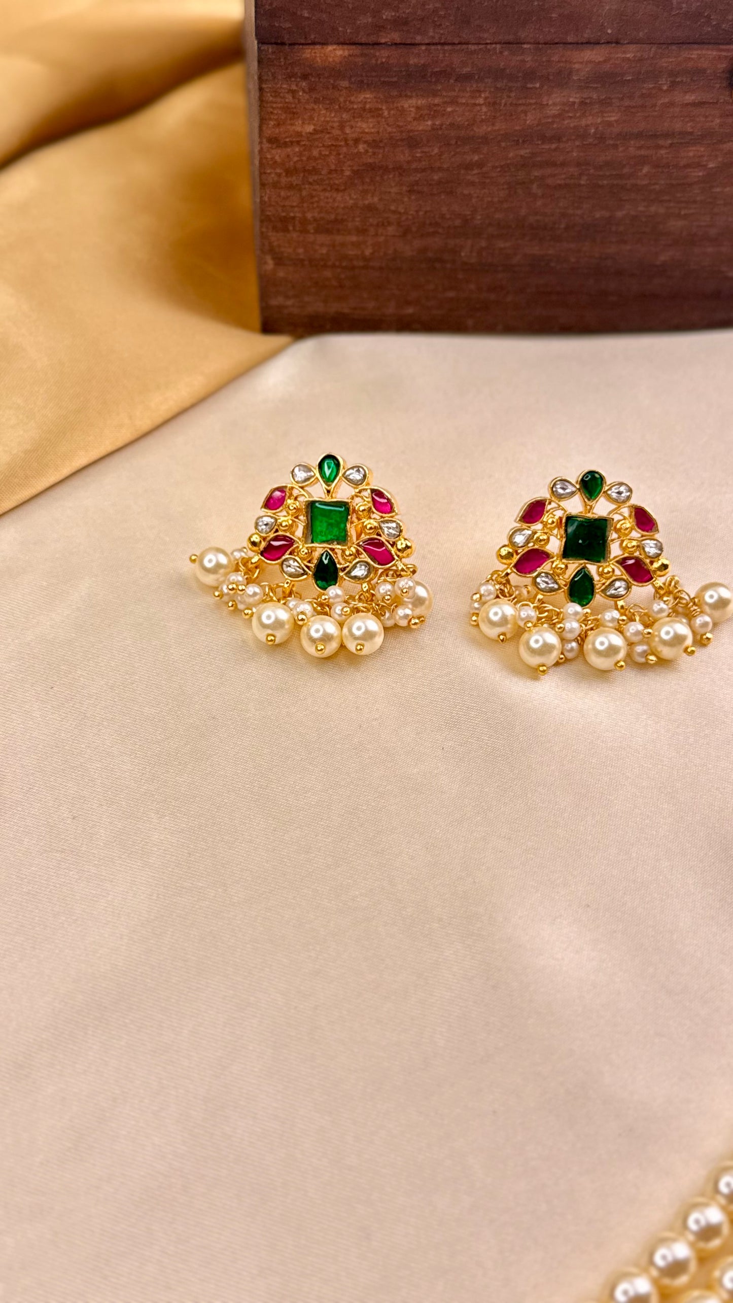 Premium Multi layer Kundan Haram Set