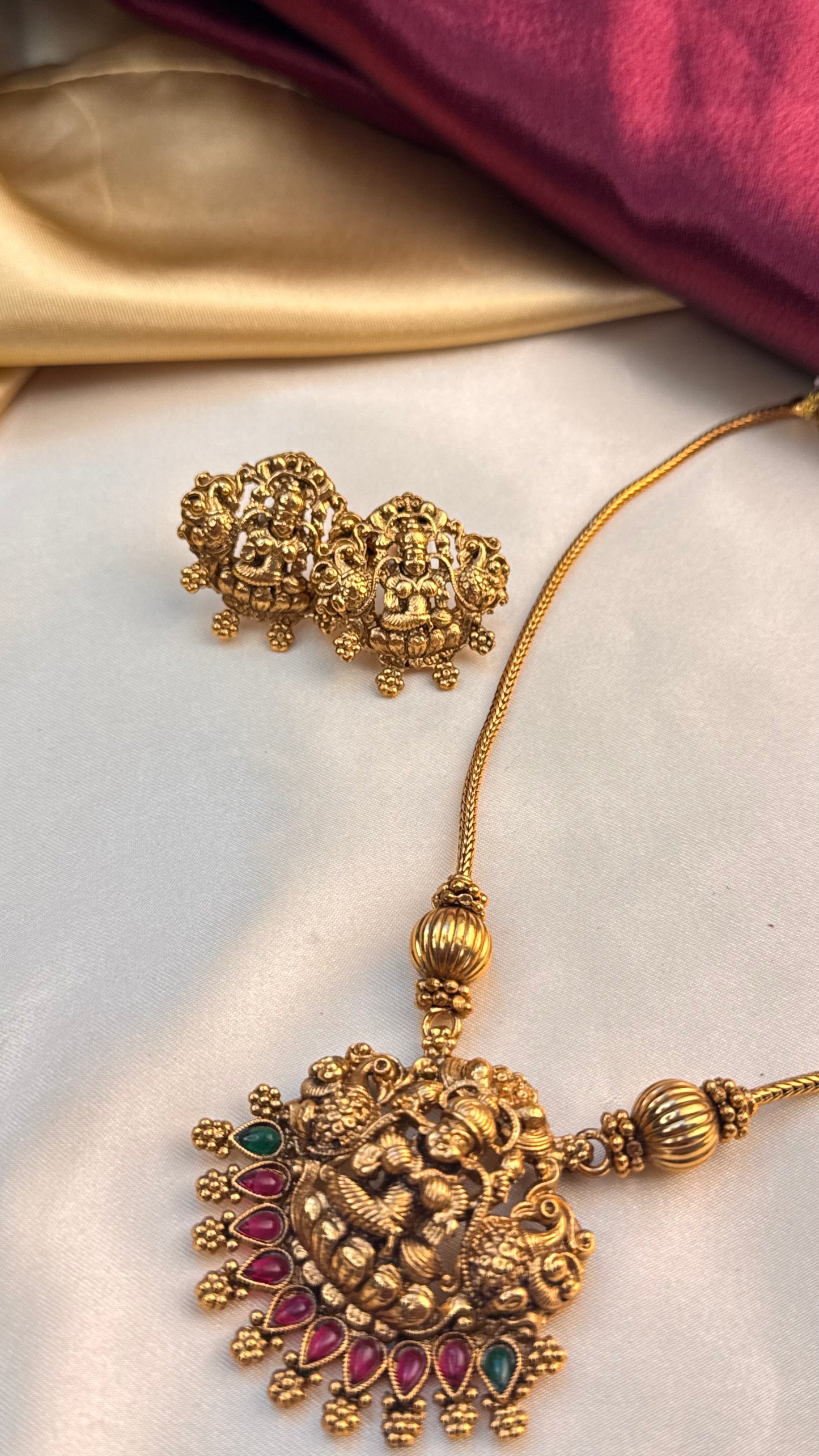 Antique Devi Short haram set