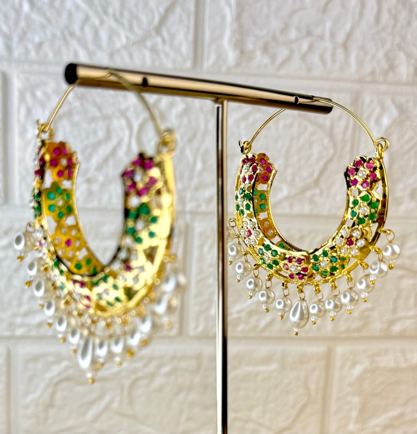 Rajasthani Hoop Earrings