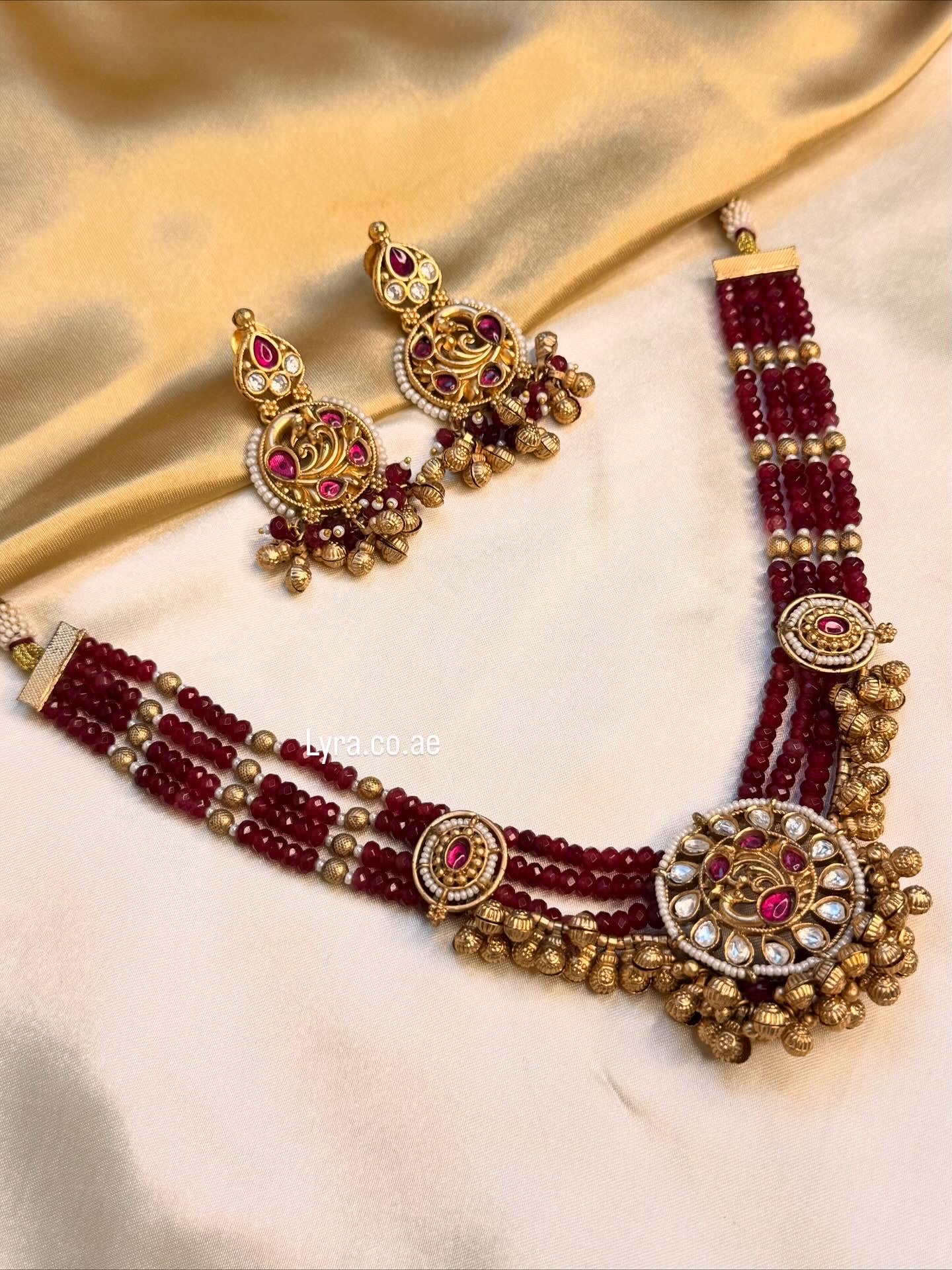 Gunguru Rajwadi Necklace