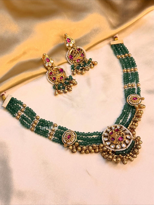 Gunguru Rajwadi Necklace